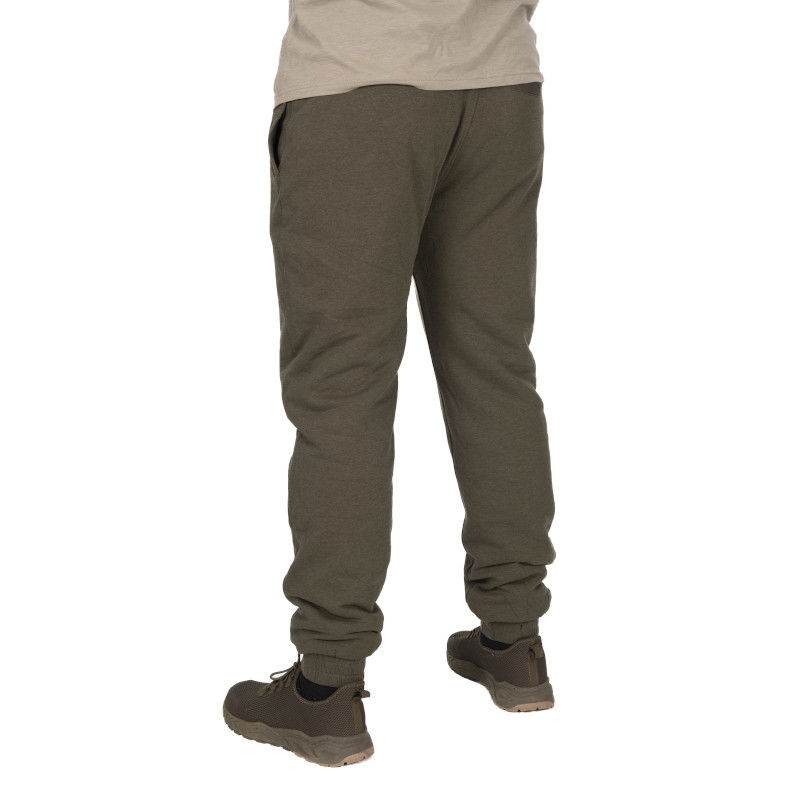 Fox Collection Green/Black Sherpa Joggers